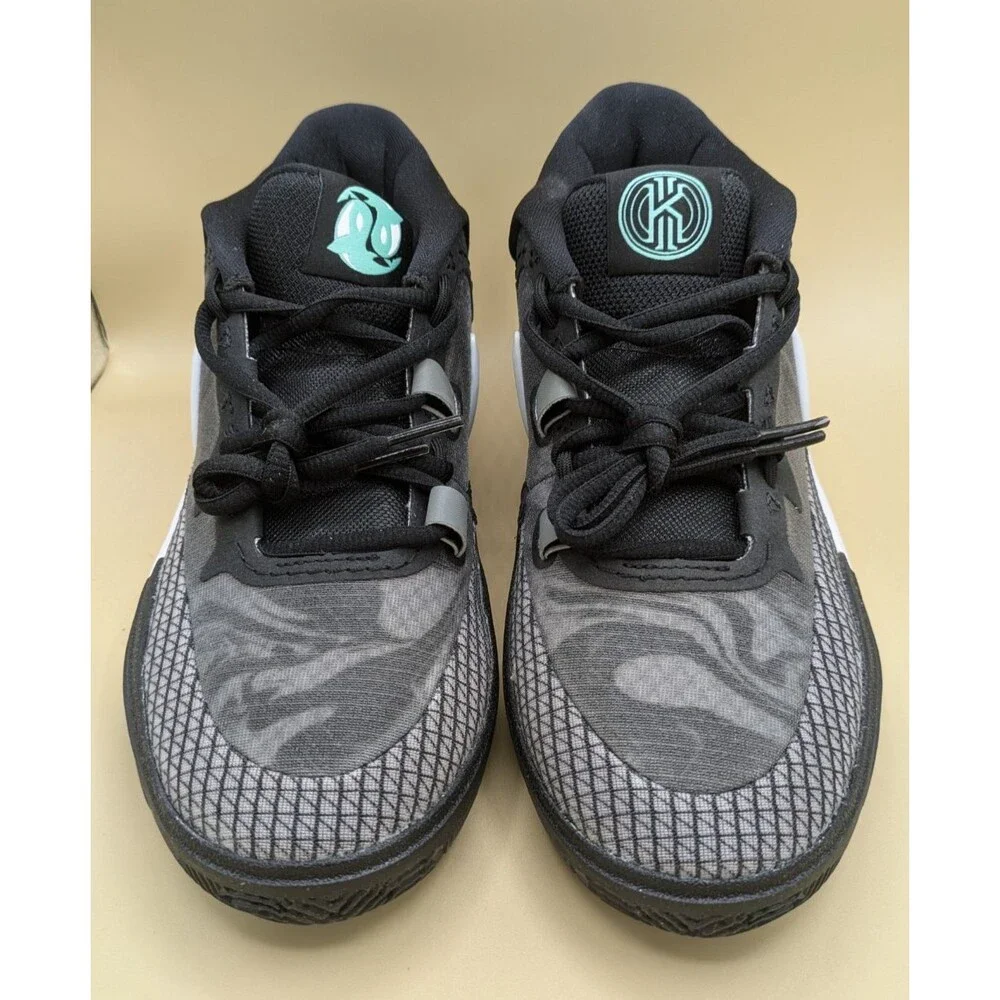 Youth 5.5 Y- Nike Kyrie 8 GO GS Low Orca DQ8076-001 Black White Menta NIB